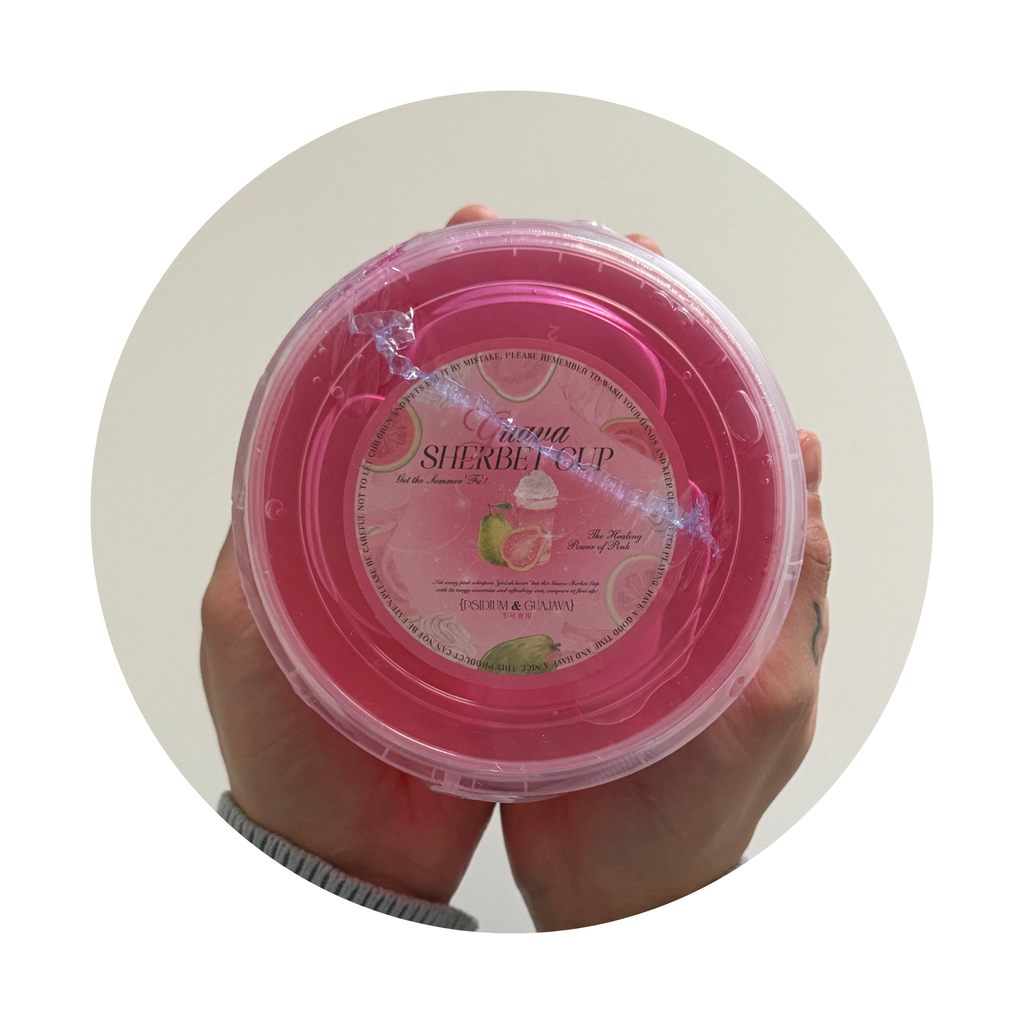 Pink Guava Sherbet Cup Slime