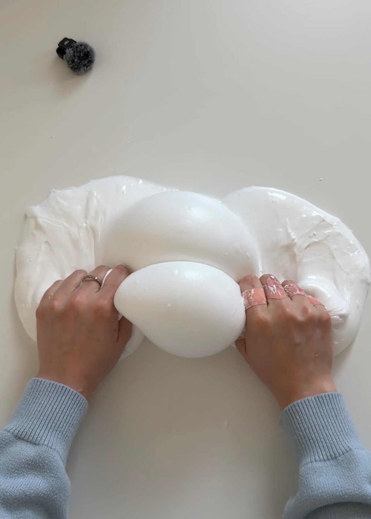 Non-Newtonian Milk Slime