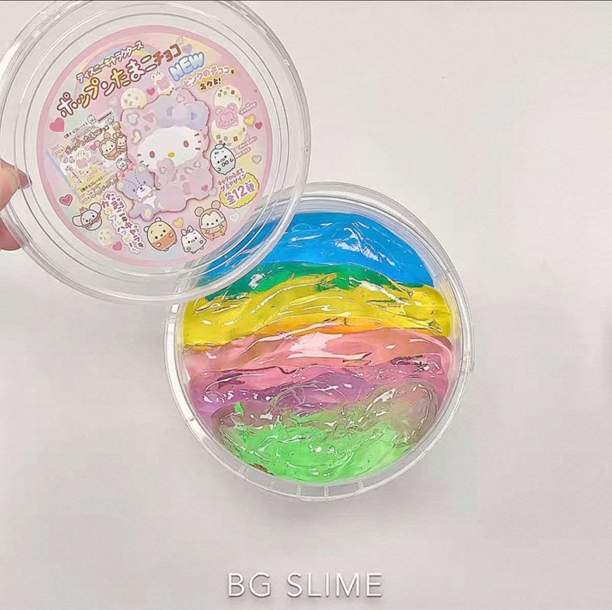 Lucky Rainbow Taffy Slime
