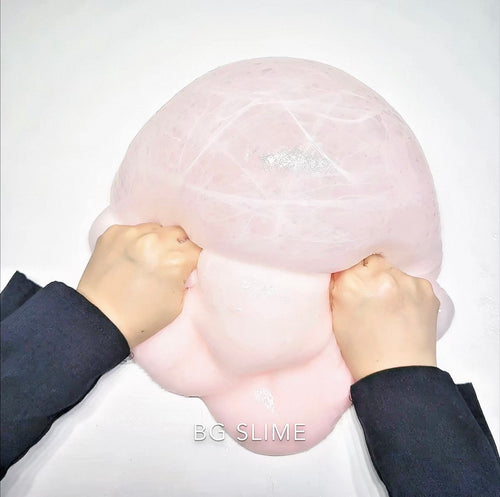 Coconut Peach Jelly Slime