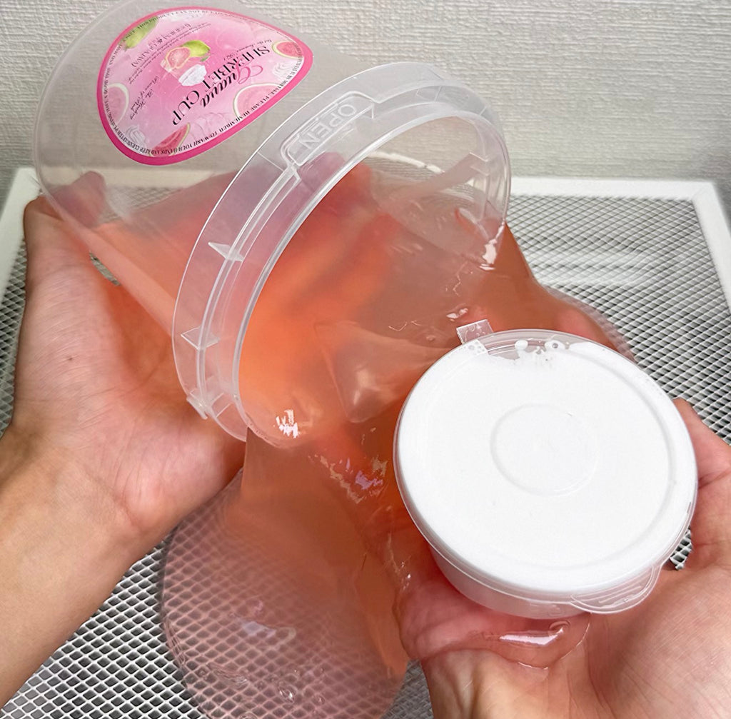 Pink Guava Sherbet Cup Slime